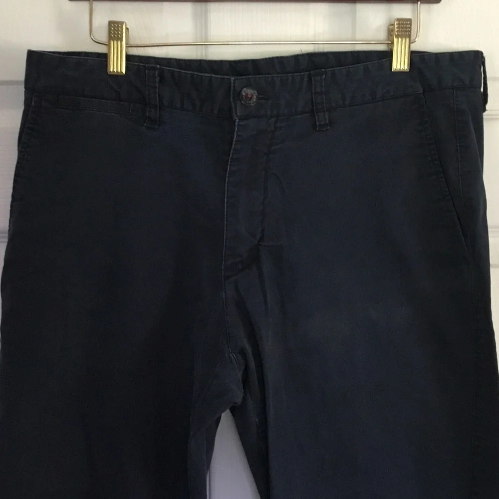 English Laundry Y2K Preppy Men's Navy Straight Leg Chinos 34x32